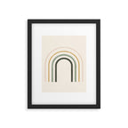 Minimal Geometric 50 Framed Art Print Gallery Image 5