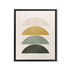 Minimal Geometric 51 Framed Canvas Print Gallery Image 6