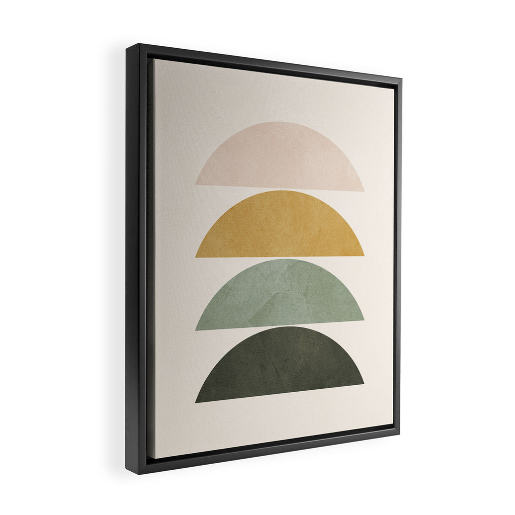 Minimal Geometric 51 Framed Canvas Print Gallery Image 2