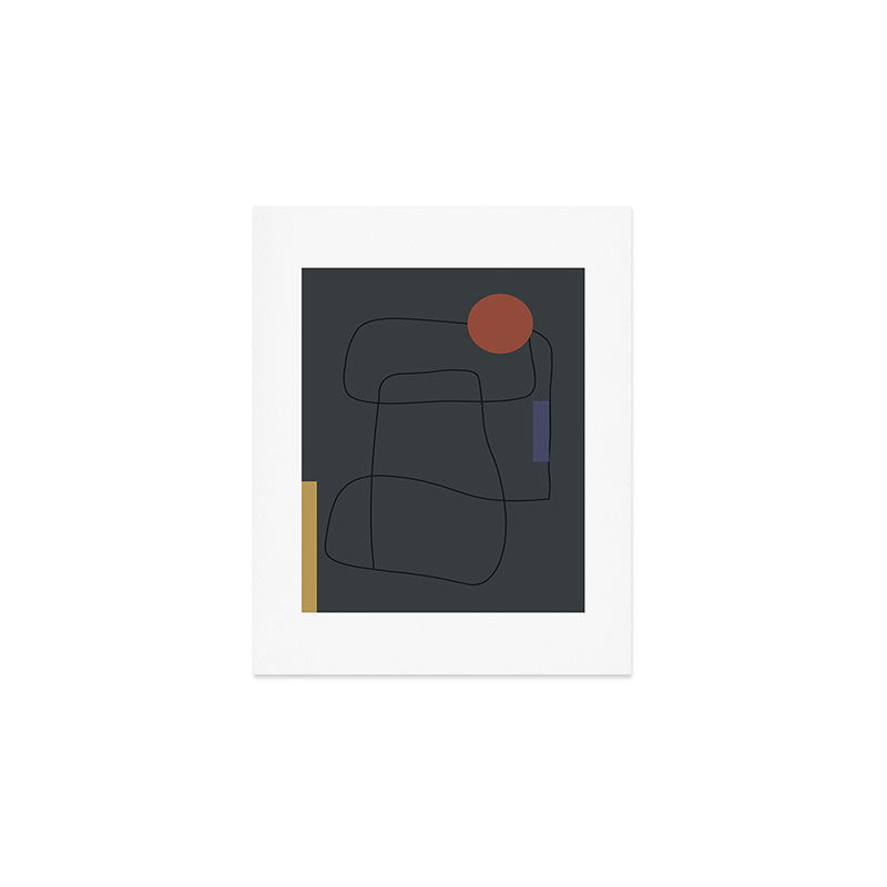 Minimal Geometric 61 Art Print Gallery Image 1