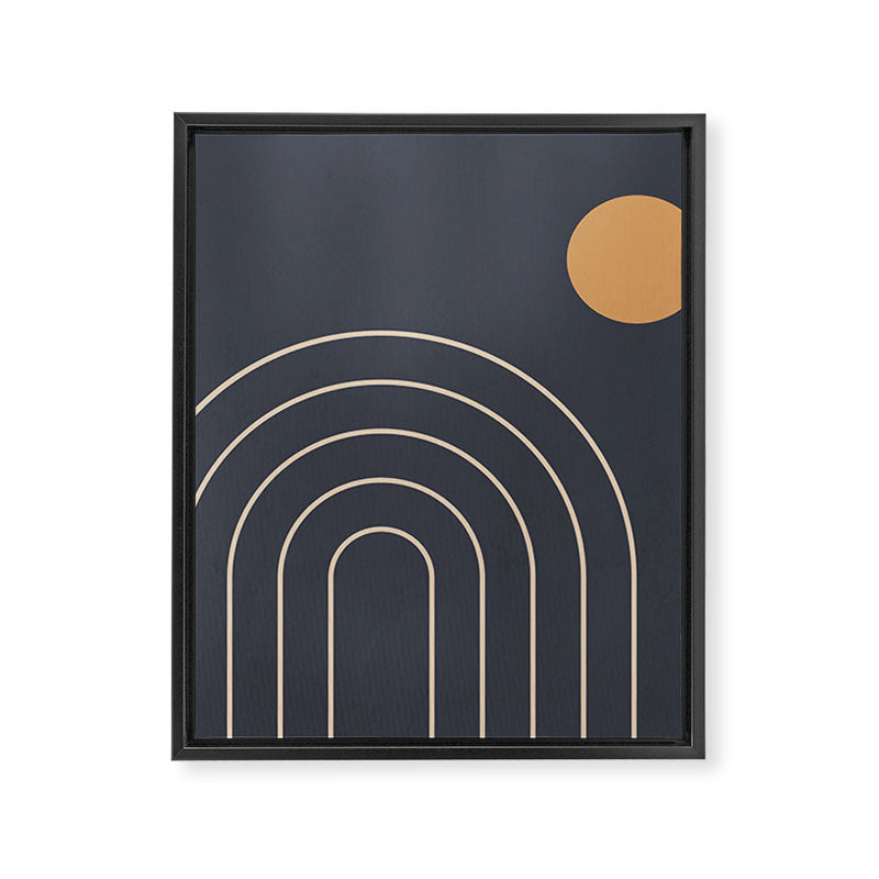 Minimal Geometric 84 Framed Canvas Print Gallery Image 8