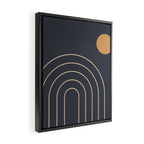 Minimal Geometric 84 Framed Canvas Print Gallery Image 2