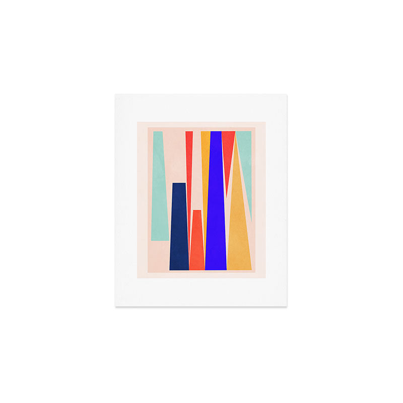 Minimal Geometric Abstraction 100 Art Print Gallery Image 1