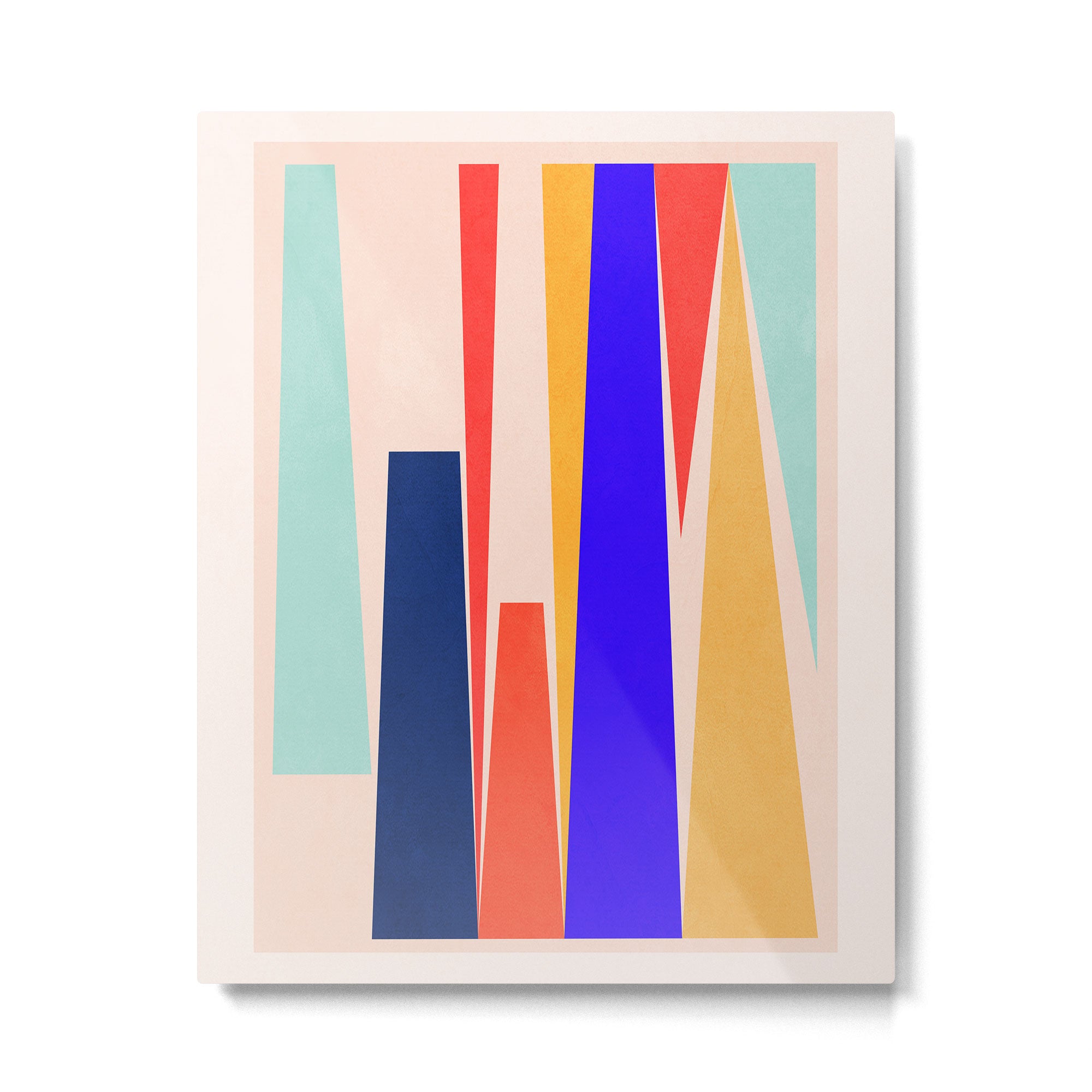 Minimal Geometric Abstraction 100 Metal Print Gallery Image 4