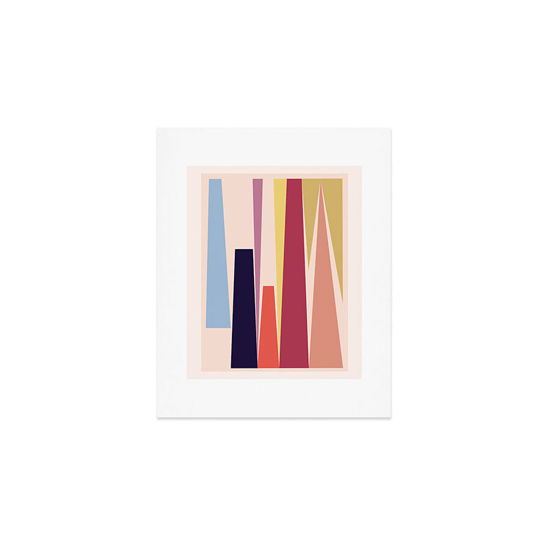 Minimal Geometric Abstraction 101 Art Print Gallery Image 1