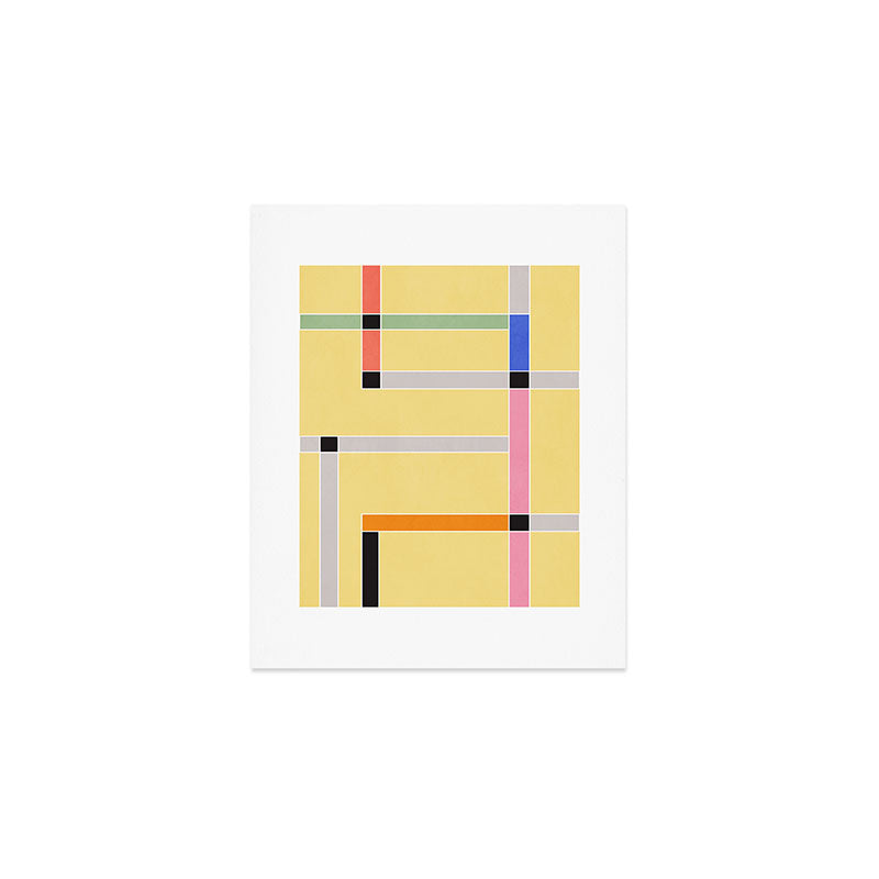 Minimal Geometric Abstraction 63 Art Print Gallery Image 1