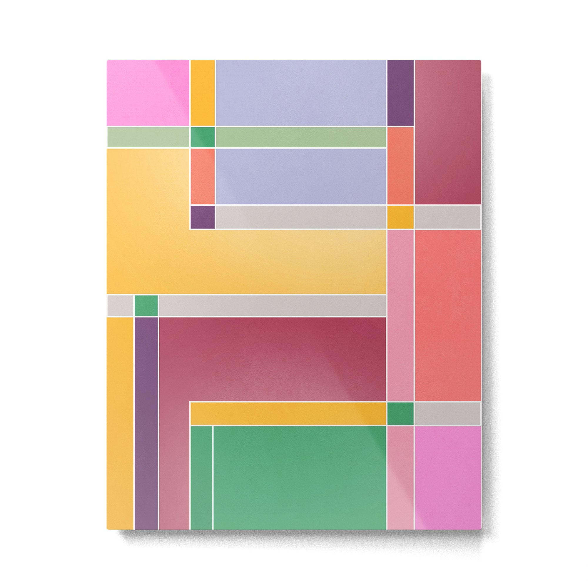 Minimal Geometric Abstraction 71 Metal Print Gallery Image 4