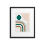 Minimal Geometric Abstraction 84 Framed Art Print Gallery Image 5