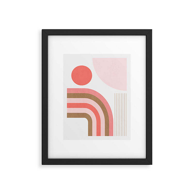 Minimal Geometric Abstraction 89 Framed Art Print Gallery Image 5