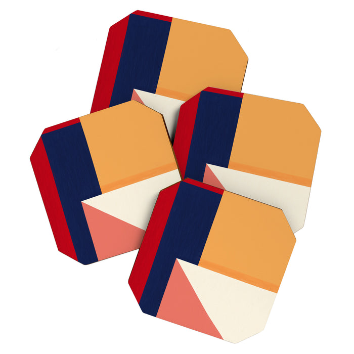 Minimal Geometric Abstraction 95 Coaster Gallery Image 1
