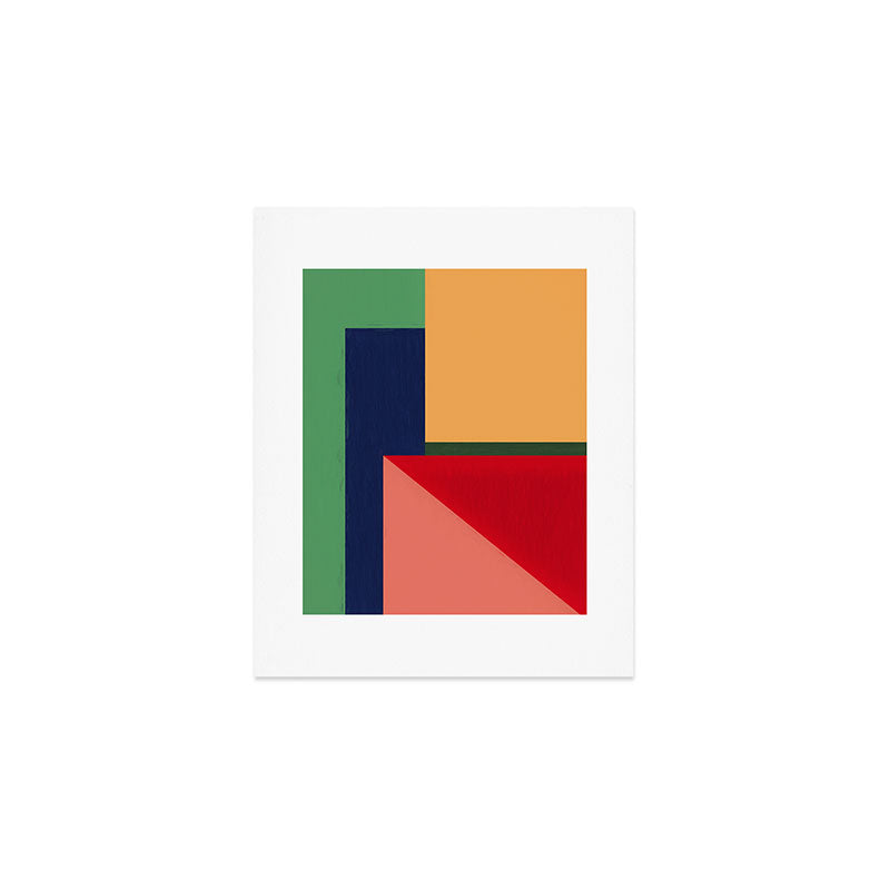 Minimal Geometric Abstraction 97 Art Print Gallery Image 1