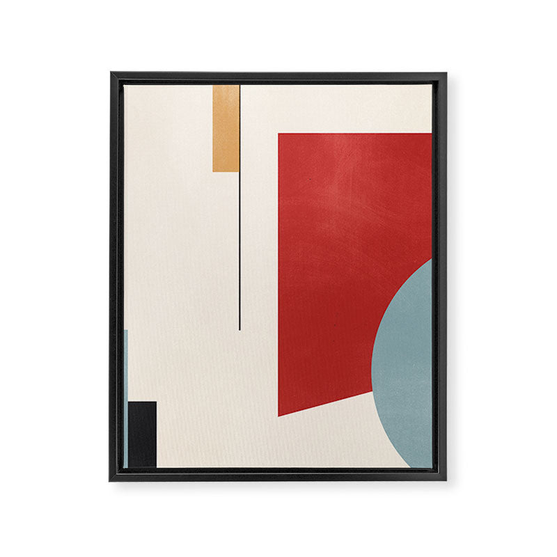 Minimal Geometric Abstraction 28 Framed Canvas Print Gallery Image 6