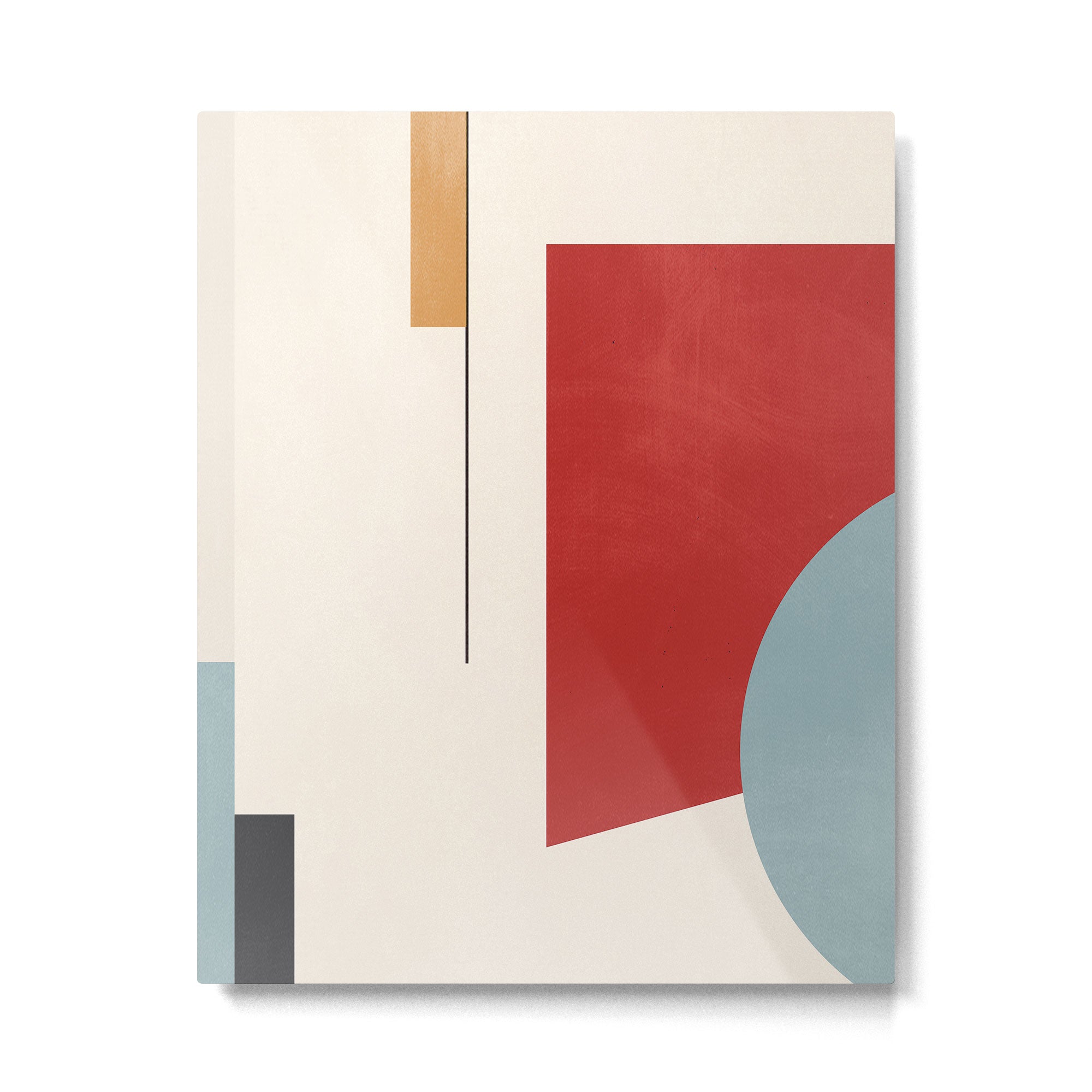 Minimal Geometric Abstraction 28 Metal Print Gallery Image 4