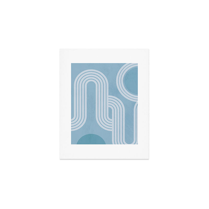 minimal geometric art 2 Art Print Gallery Image 1