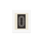 Minimal Geometric Line Art 4 Art Print Gallery Image 1