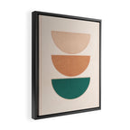 Minimal Geometric Shapes 105 Framed Canvas Print Gallery Image 2