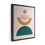Minimal Geometric Shapes 108 Framed Canvas Print Gallery Image 2