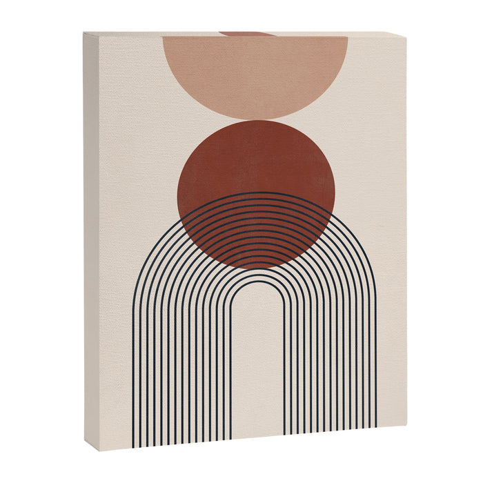 Minimal Geometric Shapes 151 Canvas Print Gallery Image 1
