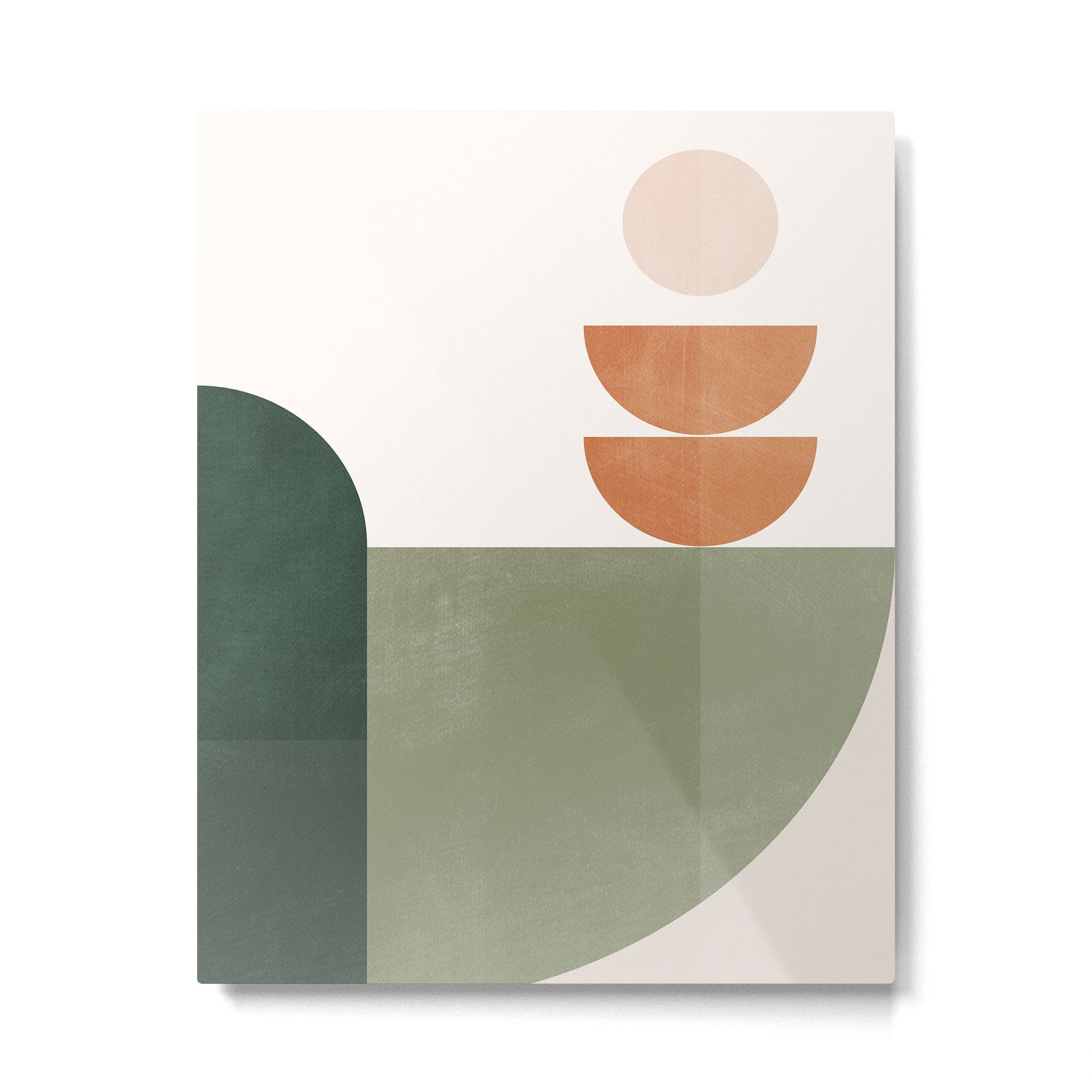 Minimal Geometric Shapes 174 Metal Print Gallery Image 4