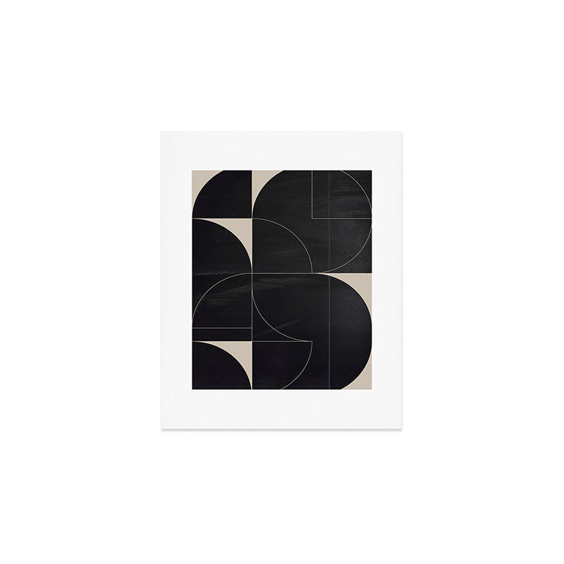 Minimal Geometric Shapes 210 Art Print Gallery Image 1