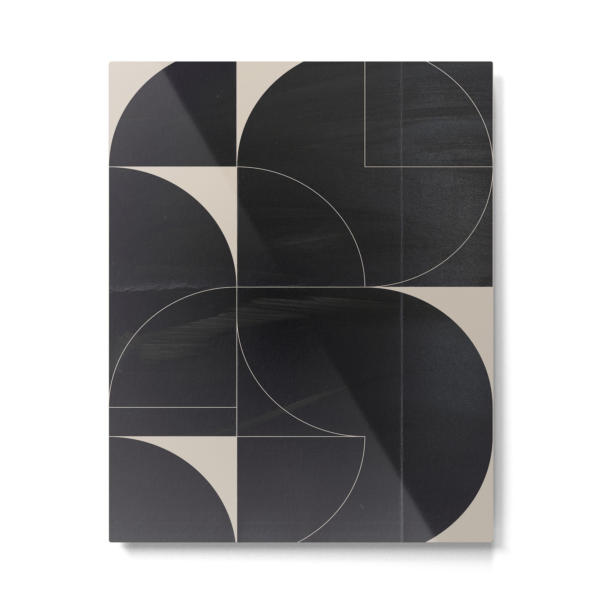 Minimal Geometric Shapes 210 Metal Print Gallery Image 4