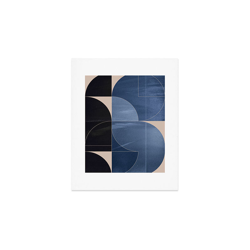 Minimal Geometric Shapes 218 Art Print Gallery Image 1