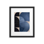 Minimal Geometric Shapes 218 Framed Art Print Gallery Image 5