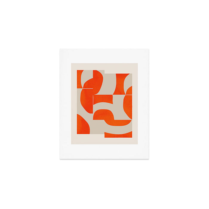 Minimal Geometric Shapes 225 Art Print Gallery Image 1