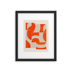 Minimal Geometric Shapes 225 Framed Art Print Gallery Image 5