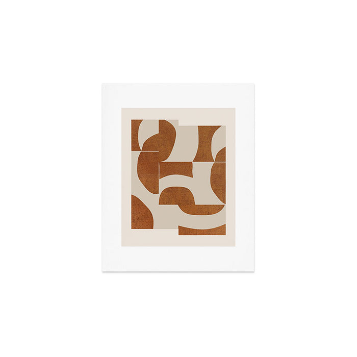 Minimal Geometric Shapes 227 Art Print Gallery Image 1