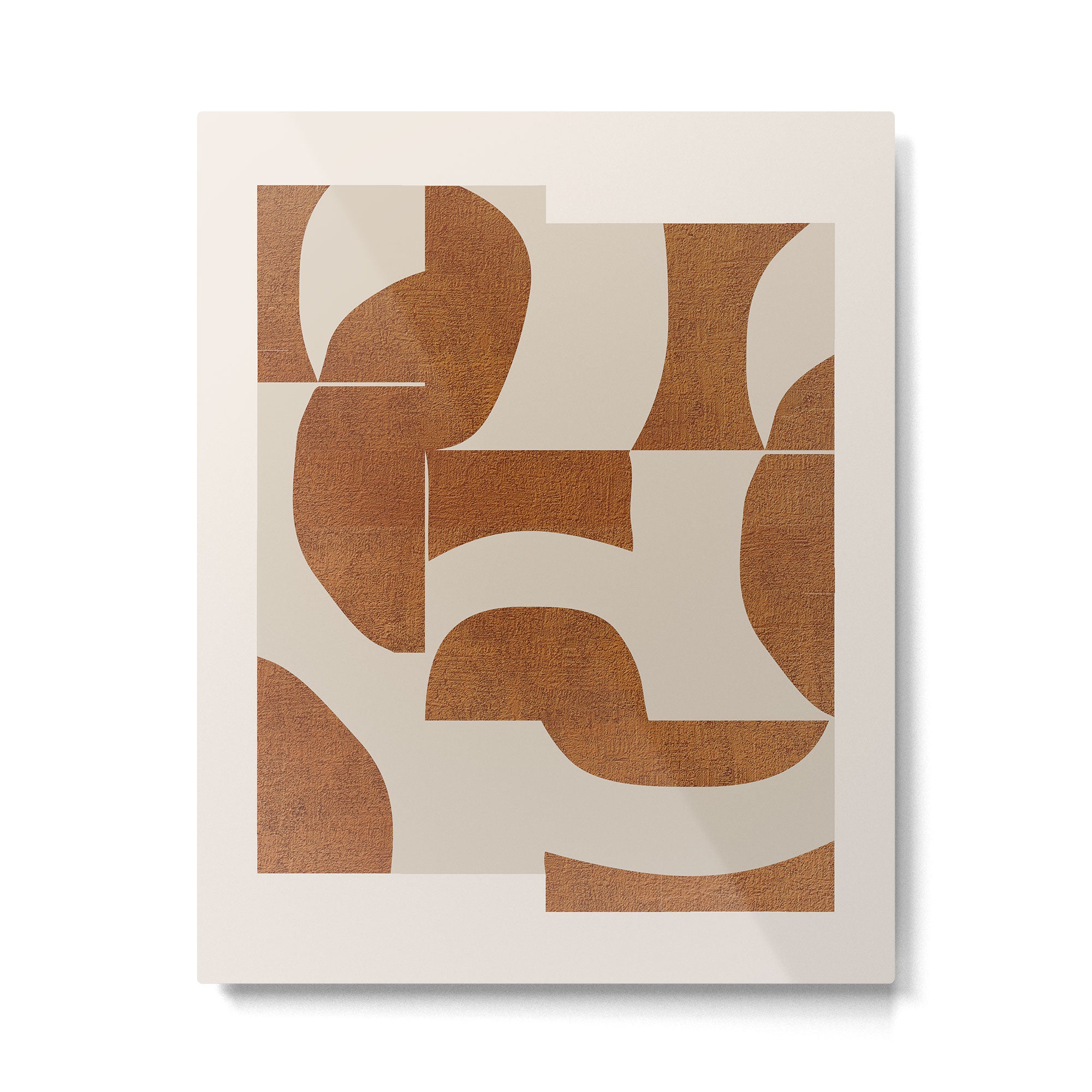 Minimal Geometric Shapes 227 Metal Print Gallery Image 4
