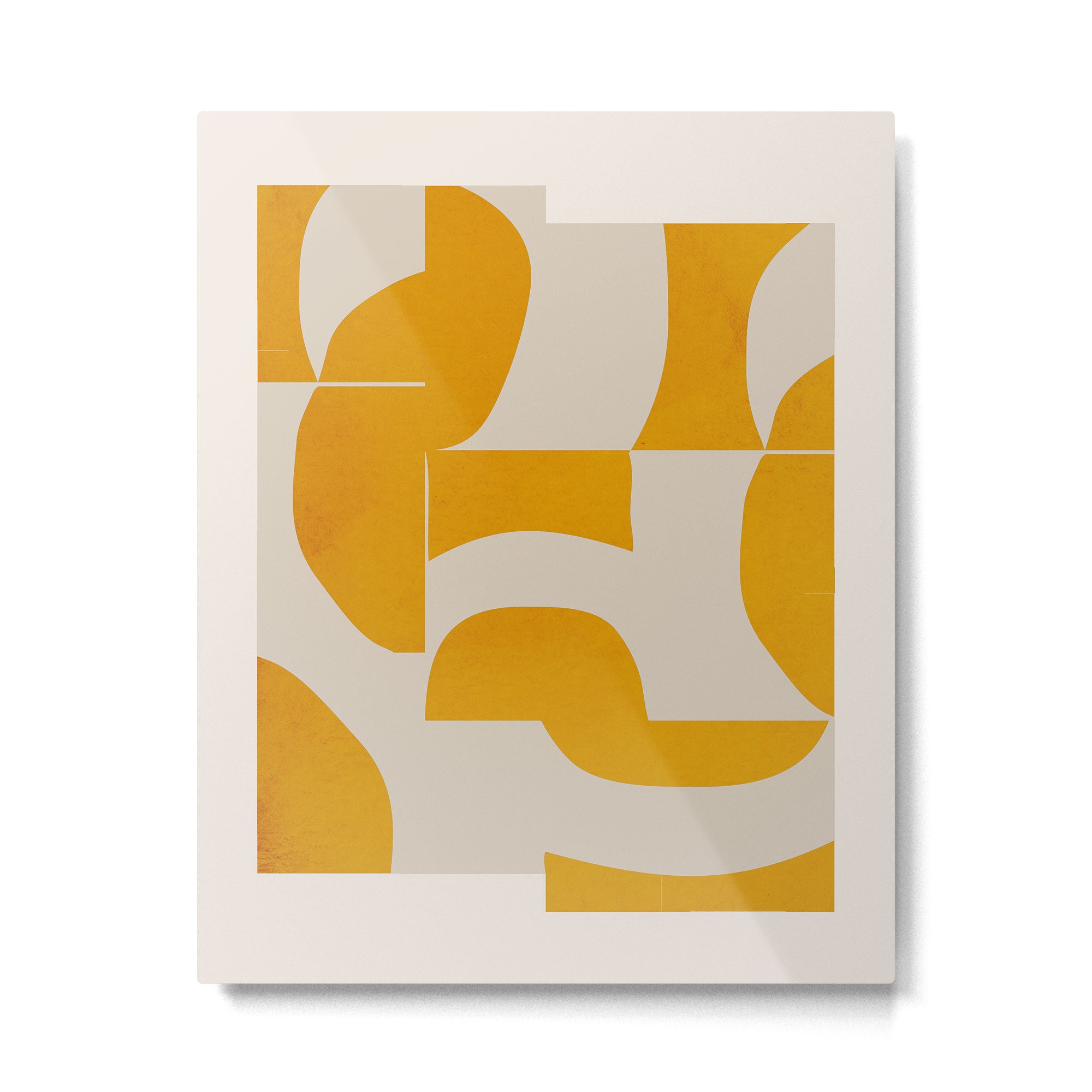 Minimal Geometric Shapes 228 Metal Print Gallery Image 4