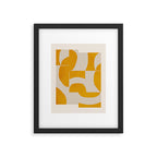 Minimal Geometric Shapes 228 Framed Art Print Gallery Image 5