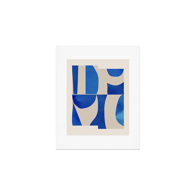 Minimal Geometric Shapes 229 Art Print Gallery Image 1