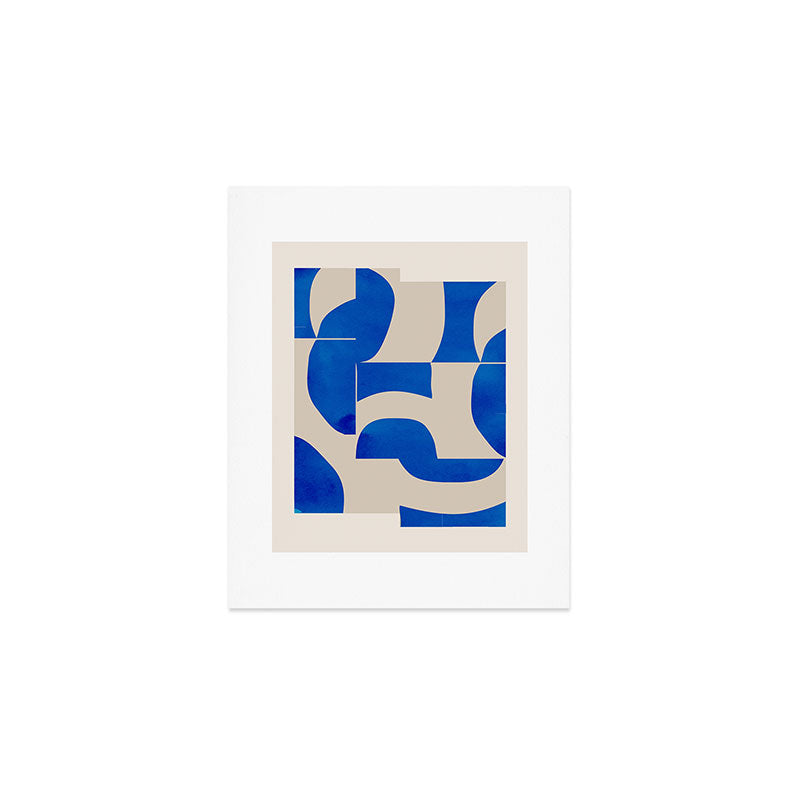 Minimal Geometric Shapes 230 Art Print Gallery Image 1