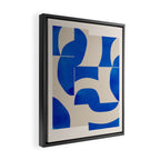 Minimal Geometric Shapes 230 Framed Canvas Print Gallery Image 2