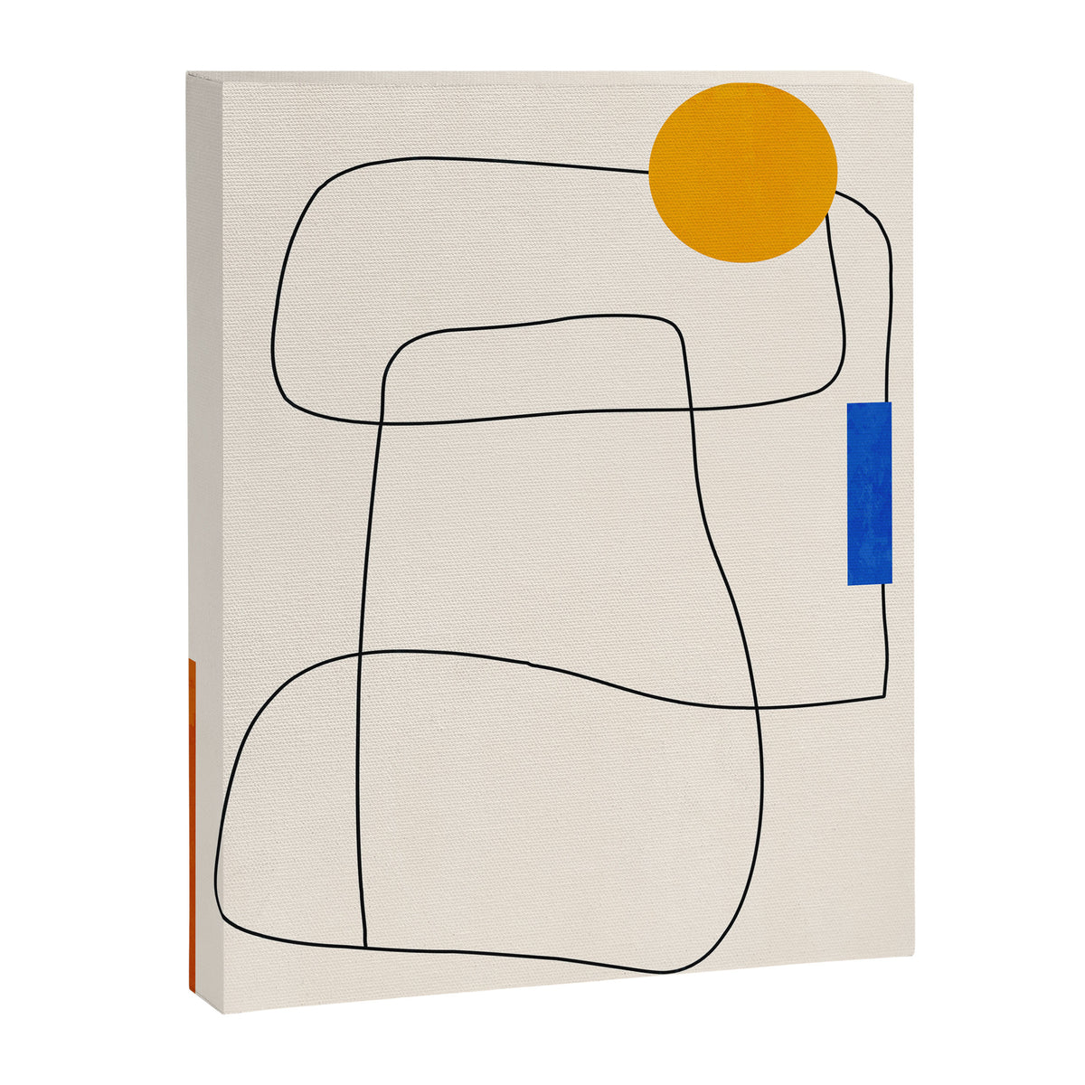 Minimal Geometric Shapes 67 Canvas Print Gallery Image 6