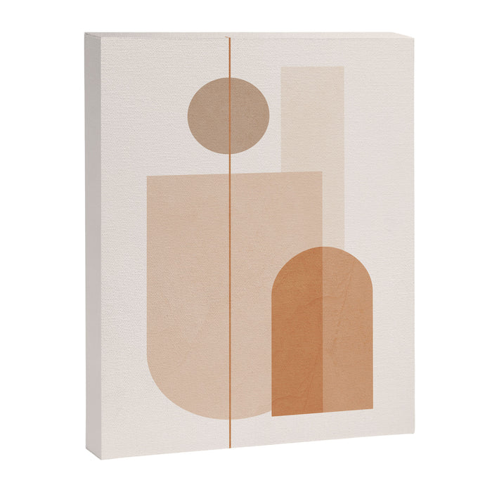 Minimal Geometric Shapes 9 Canvas Print Gallery Image 1