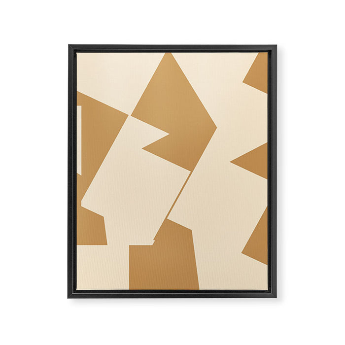 Minimalist 100 Framed Canvas Print Gallery Image 1