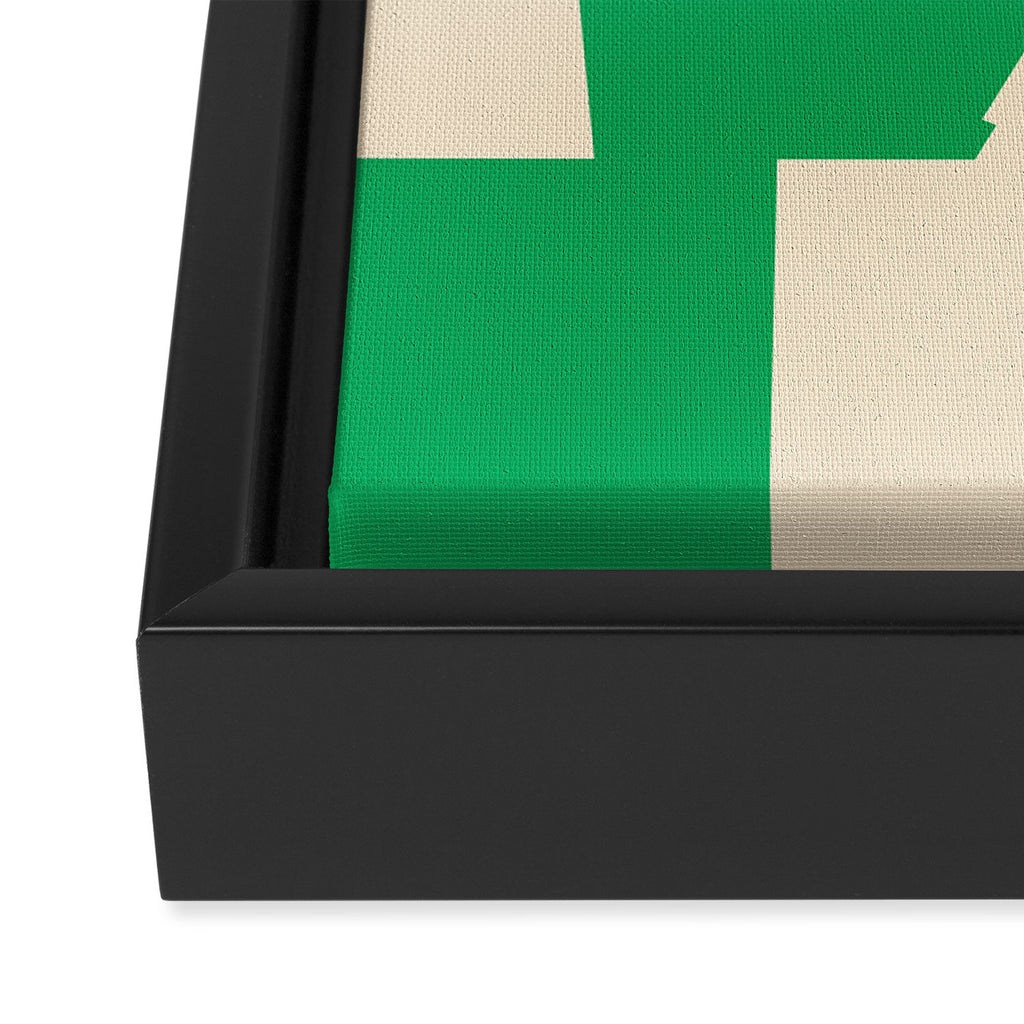 Minimalist 102 Framed Canvas Print Gallery Image 3