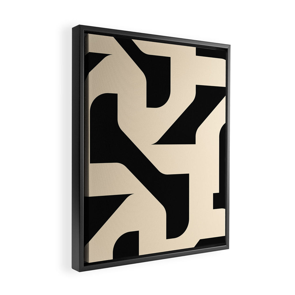 Minimalist 105 Framed Canvas Print Gallery Image 2