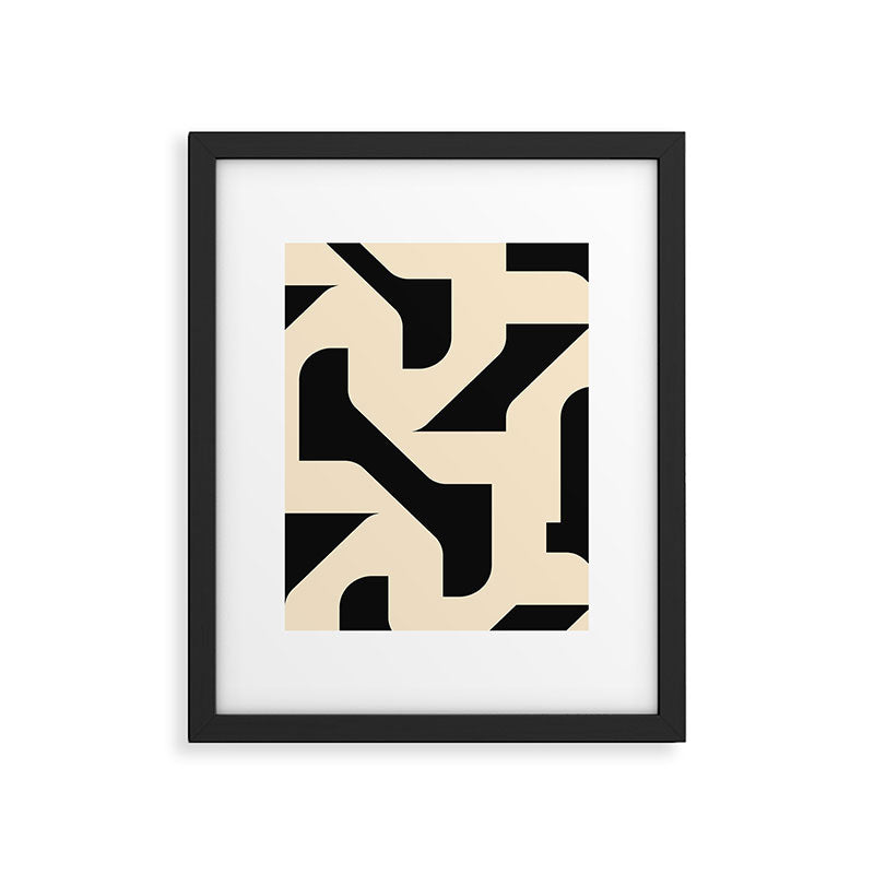 Minimalist 105 Framed Art Print Gallery Image 5
