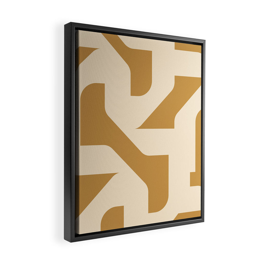 Minimalist 107 Framed Canvas Print Gallery Image 2