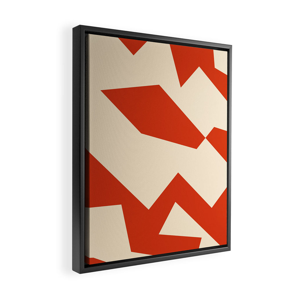 Minimalist 114 Framed Canvas Print Gallery Image 2