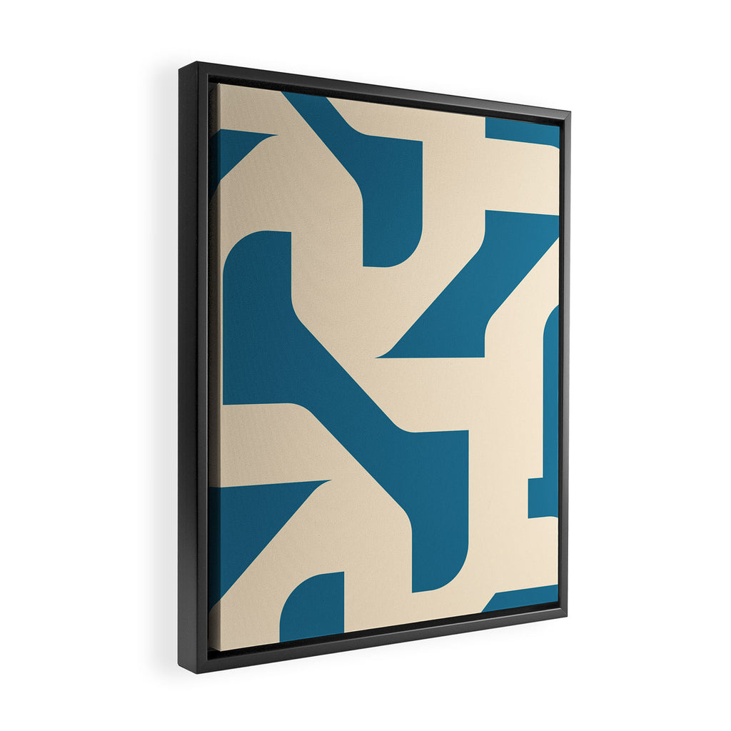 Minimalist 118 Framed Canvas Print Gallery Image 2