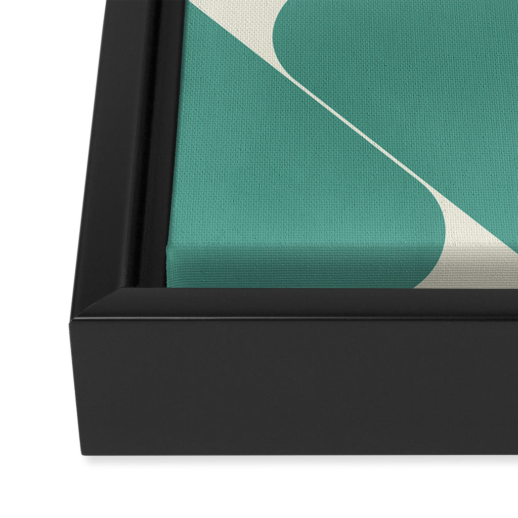 Minimalist 123 Framed Canvas Print Gallery Image 3