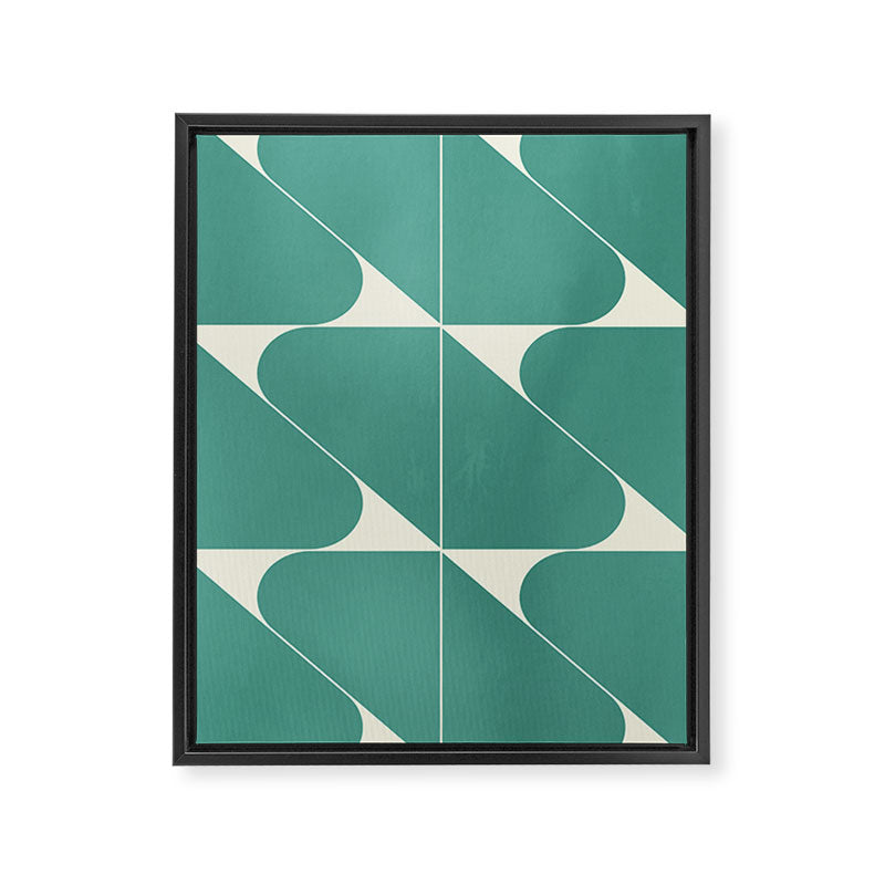 Minimalist 123 Framed Canvas Print Gallery Image 6