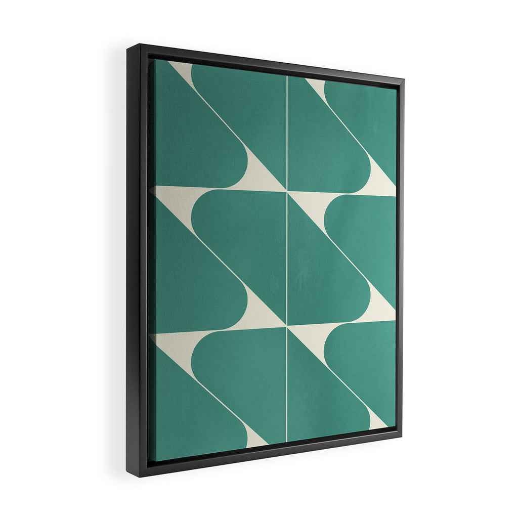 Minimalist 123 Framed Canvas Print Gallery Image 2