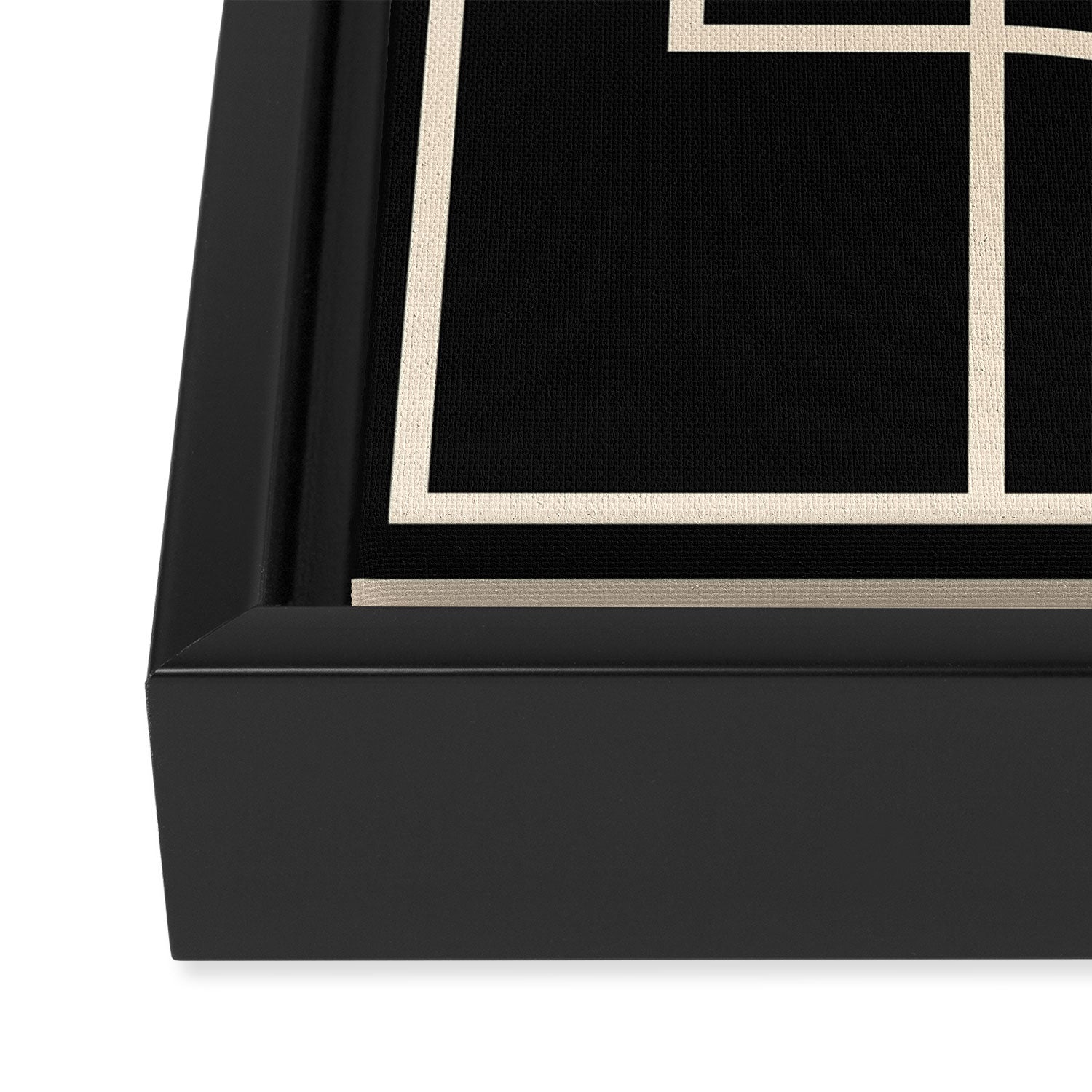 Minimalist 128 Framed Canvas Print Gallery Image 3