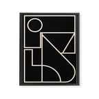Minimalist 128 Framed Canvas Print Gallery Image 6